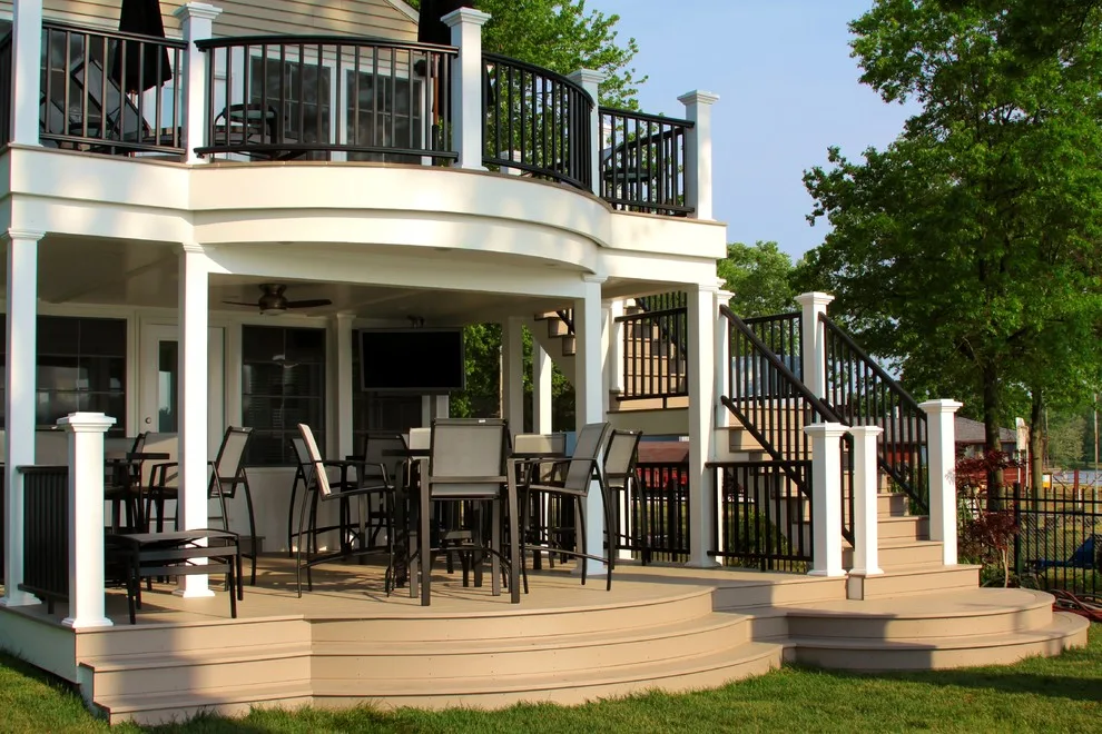 Portage Lakes Residence Remodeling and New Deck Construction by TimberTech - Photo 2