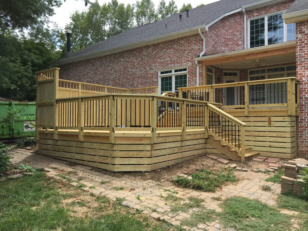 Deckorator Aluminum Pickets for Pressure Treated Decks by Nixon Renovations - Photo 3
