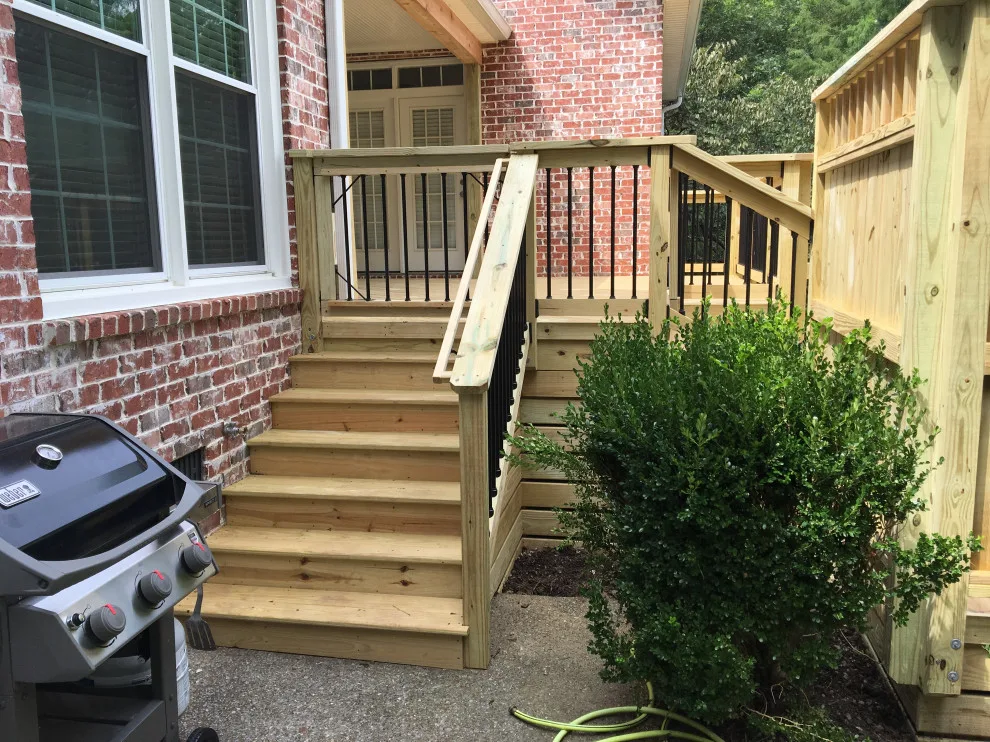 Deckorator Aluminum Pickets for Pressure Treated Decks by Nixon Renovations - Photo 2