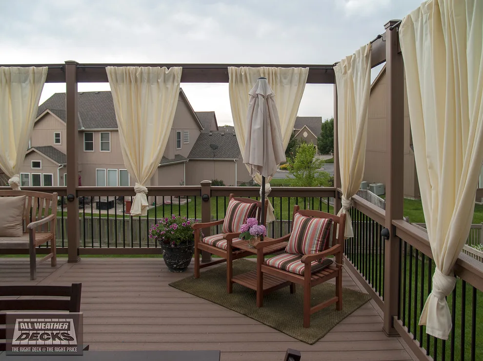 Pritchard - Evergrain composite decking project in Leawood, Kansas by Moonlight Decks LLC - Photo 6