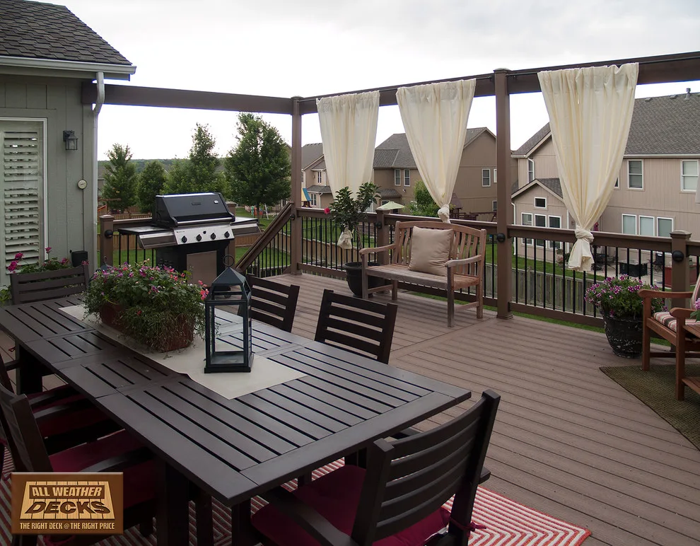 Pritchard - Evergrain composite decking project in Leawood, Kansas by Moonlight Decks LLC - Photo 10