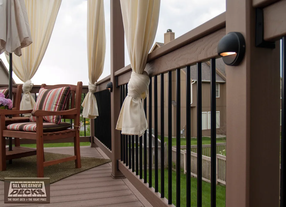 Pritchard - Evergrain composite decking project in Leawood, Kansas by Moonlight Decks LLC - Photo 9