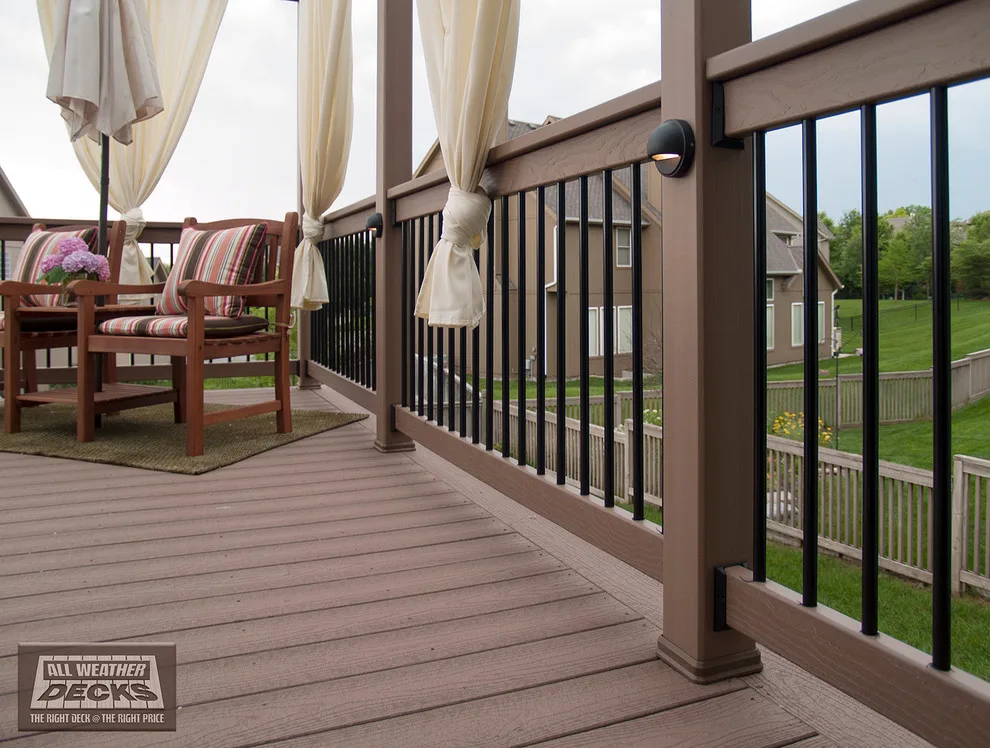 Pritchard - Evergrain composite decking project in Leawood, Kansas by Moonlight Decks LLC - Photo 5