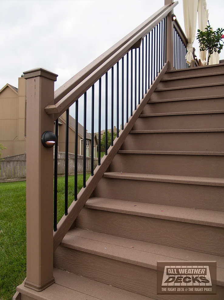 Pritchard - Evergrain composite decking project in Leawood, Kansas by Moonlight Decks LLC - Photo 3
