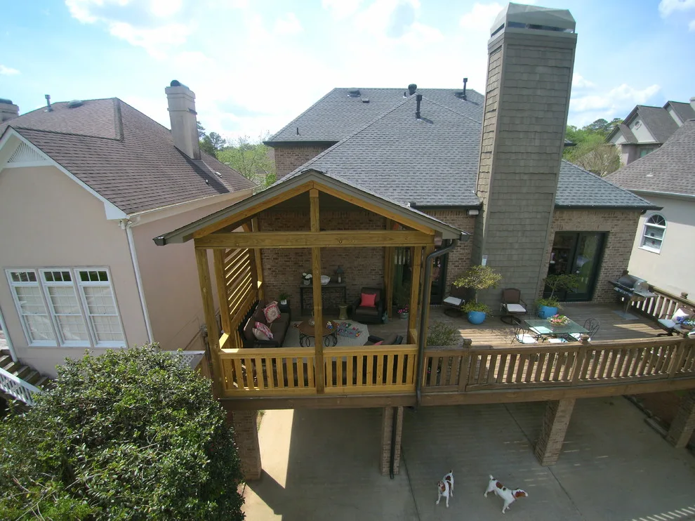 Vestavia, AL Privacy Porch Expansion by Archadeck Of Birmingham - Photo 4
