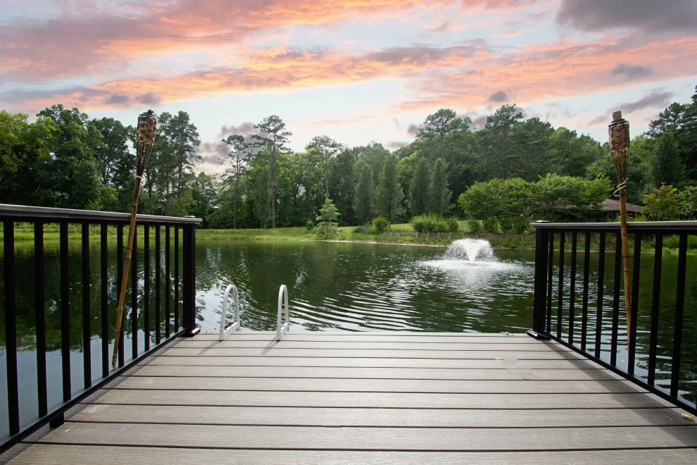 Knoxville TN Private Pond Dock by Smoky Mountain Deck Builders - Photo 13