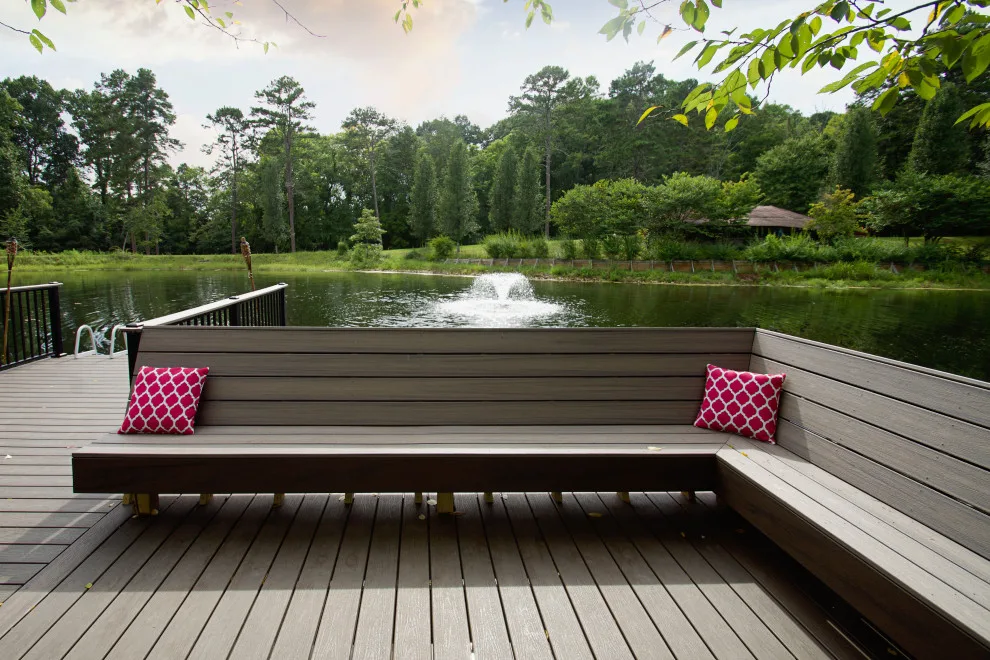 Knoxville TN Private Pond Dock by Smoky Mountain Deck Builders - Photo 9