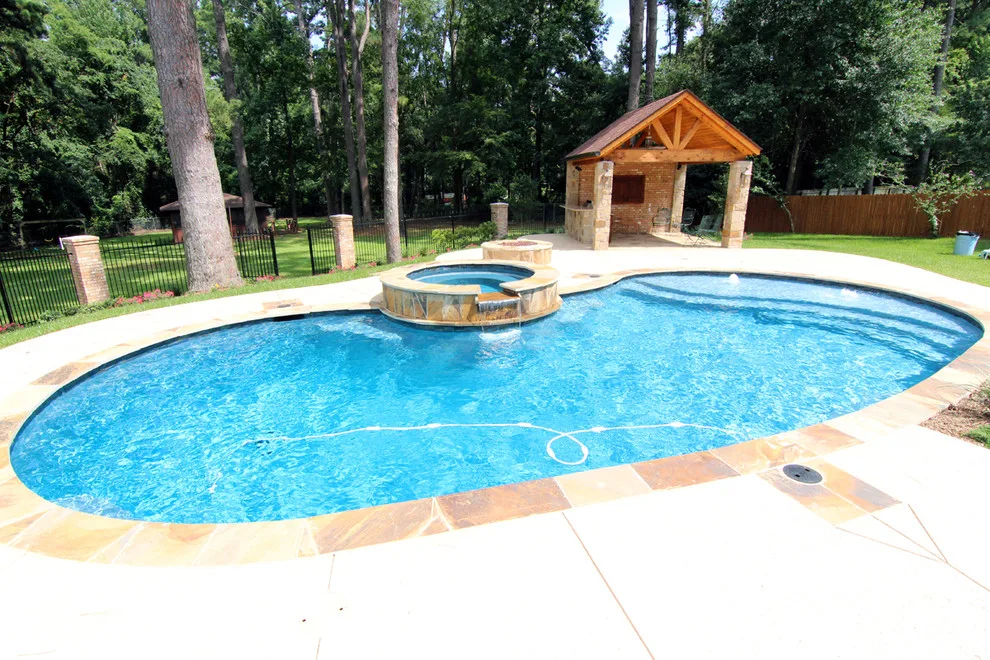 Lagoon Aesthetic & Fire Pit by Preferred Pools Inc. - Photo 14
