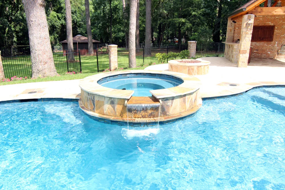 Lagoon Aesthetic & Fire Pit by Preferred Pools Inc. - Photo 7