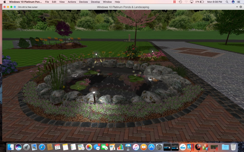 Koi Pond and Paver Patio Muskegon MI by Platinum Ponds & Landscaping - Photo 2