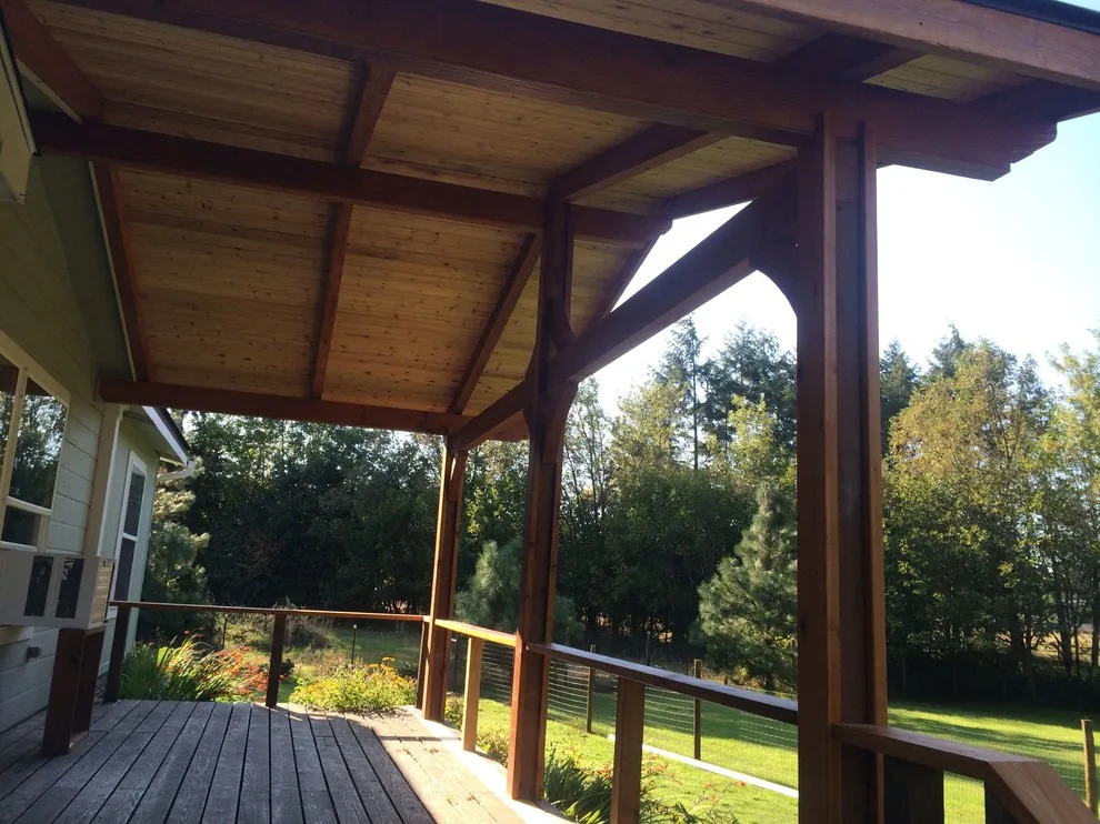 Gabled Patio Canopies by T & J Woodworks, Inc. - Photo 19