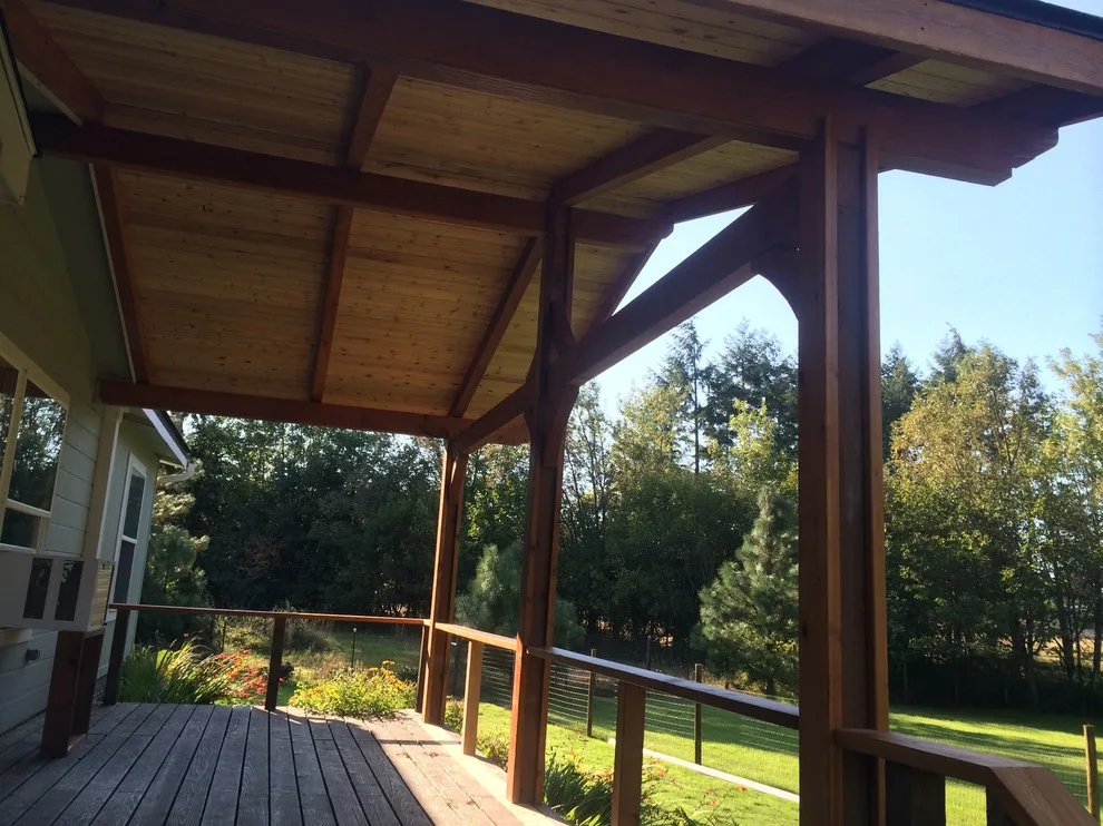 Gabled Patio Canopies by T & J Woodworks, Inc. - Photo 35