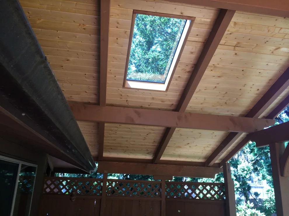 Gabled Patio Canopies by T & J Woodworks, Inc. - Photo 17