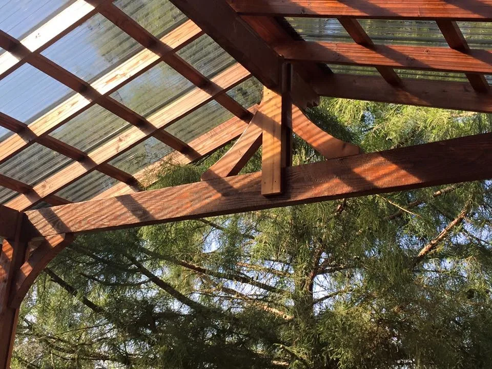 Gabled Patio Canopies by T & J Woodworks, Inc. - Photo 24