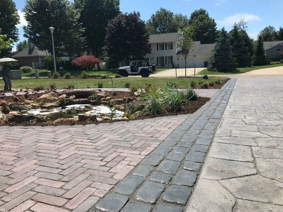 Koi Pond and Paver Patio Muskegon MI by Platinum Ponds & Landscaping - Photo 9