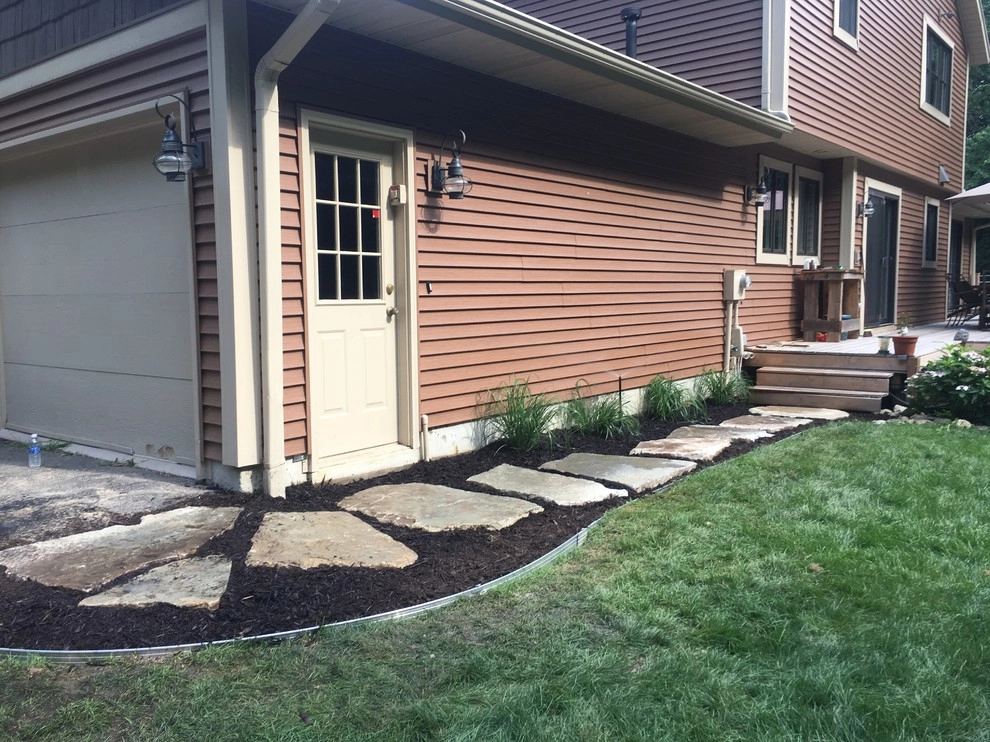 New Landscape Design, Front and Backyard Pathways, Landscape Lighting by Platinum Ponds & Landscaping - Photo 6