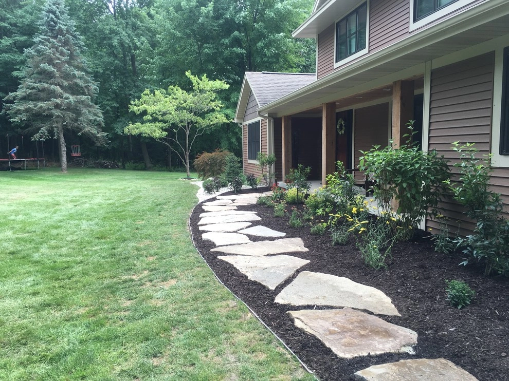 New Landscape Design, Front and Backyard Pathways, Landscape Lighting by Platinum Ponds & Landscaping - Photo 7