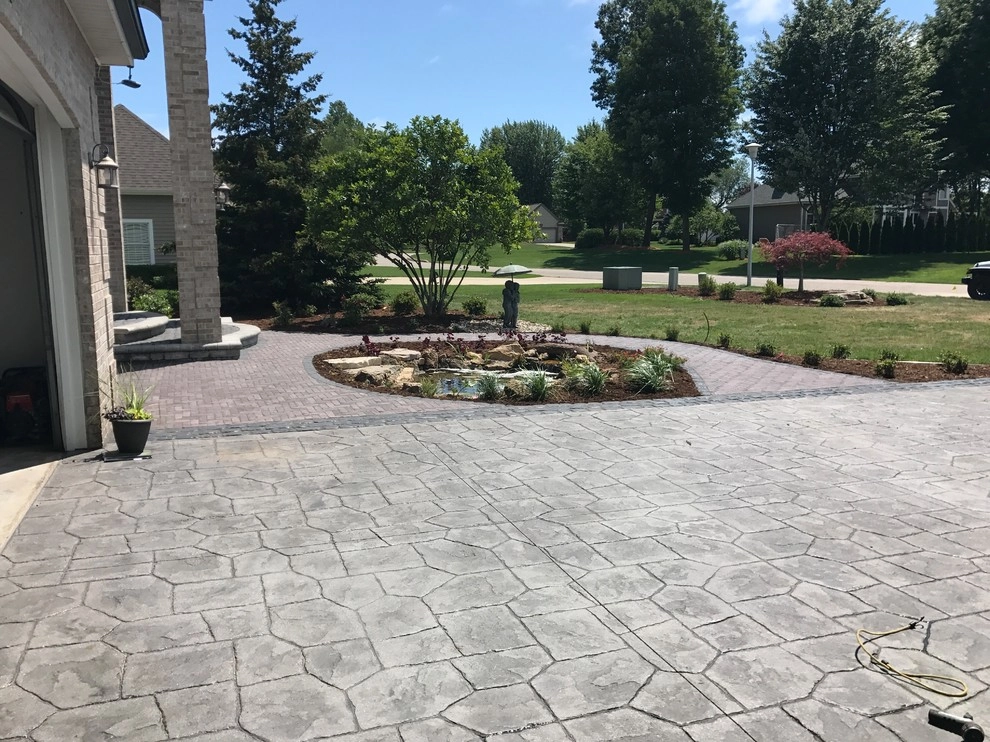 Koi Pond and Paver Patio Muskegon MI by Platinum Ponds & Landscaping - Photo 3
