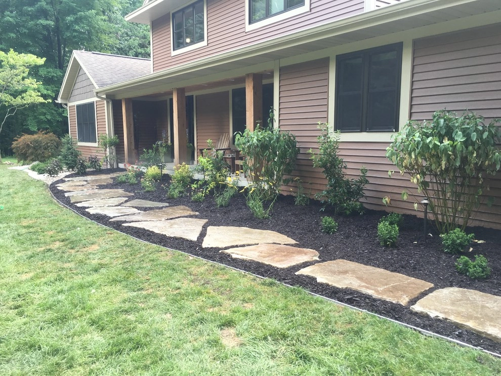 New Landscape Design, Front and Backyard Pathways, Landscape Lighting by Platinum Ponds & Landscaping - Photo 4