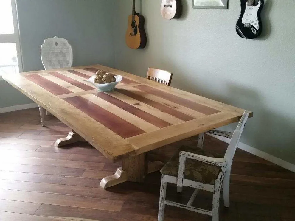 Repurposed Wood Dining Table by Diamond K Woodworks LLC - Photo 2