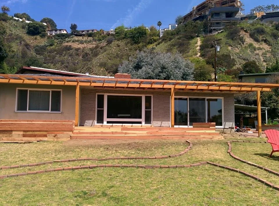 Hollywood Hills Redwood Deck and Pergola by YourDeckBuilder.com - Photo 4