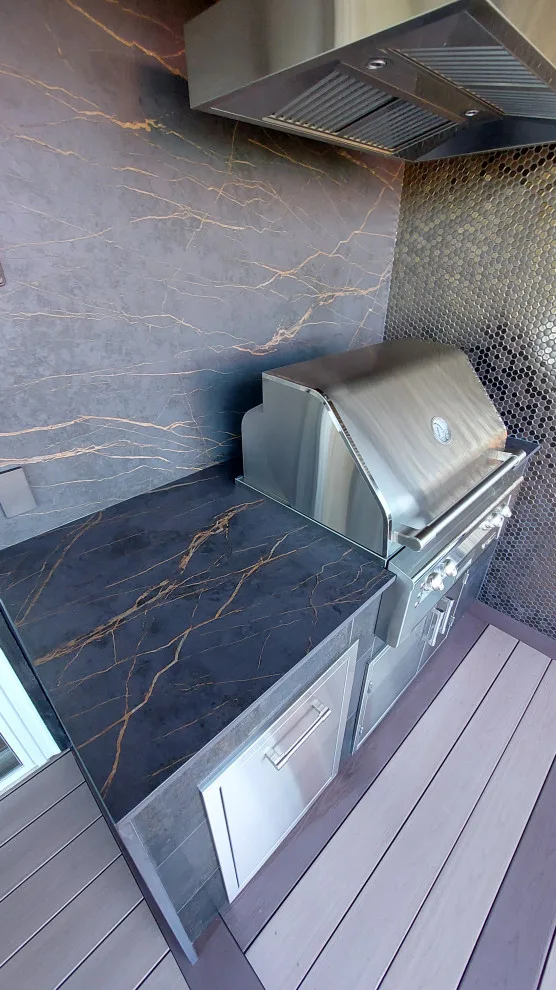 Elegant and Polished Outdoor Culinary Space by Eagle Outdoor Living LLC - Photo 5