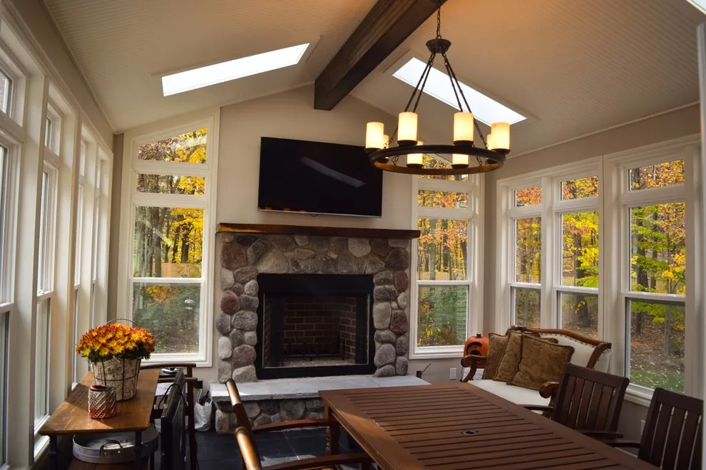 Mattawan Fireplace Home Expansion by Mulder Construction Group - Photo 5
