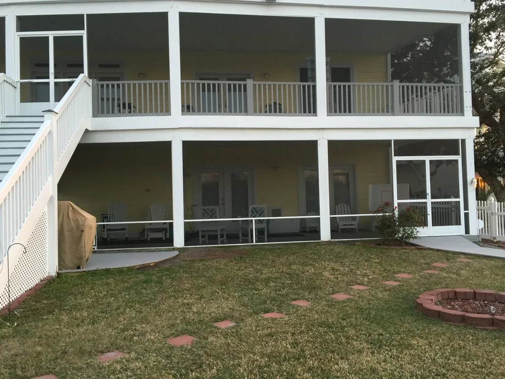 Porch Rescreening and Phantom Motorized Screens by Screenmobile Of Wilmington NC - Photo 5