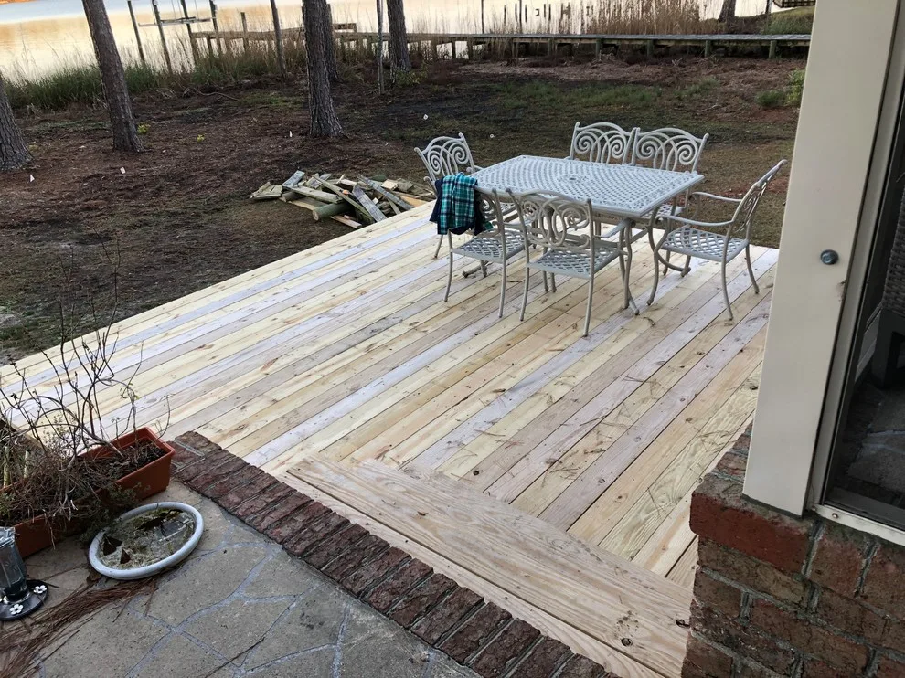 Waterfront deck and dock by Narron Woodworks - Photo 4