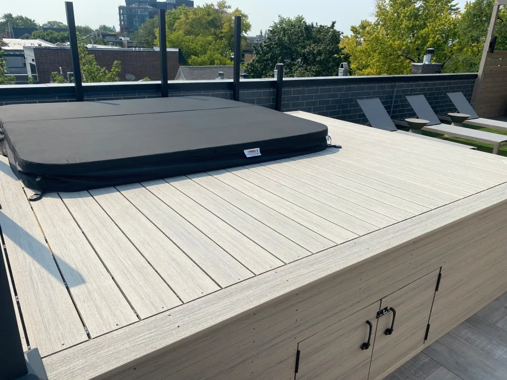 Chicago Lincoln Park Roof Deck by Unique Deck Builders - Photo 4