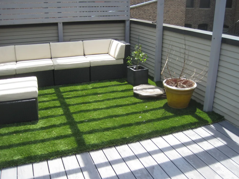 Chicago Roof Deck with Deckorators Vault Decking by Unique Deck Builders - Photo 15
