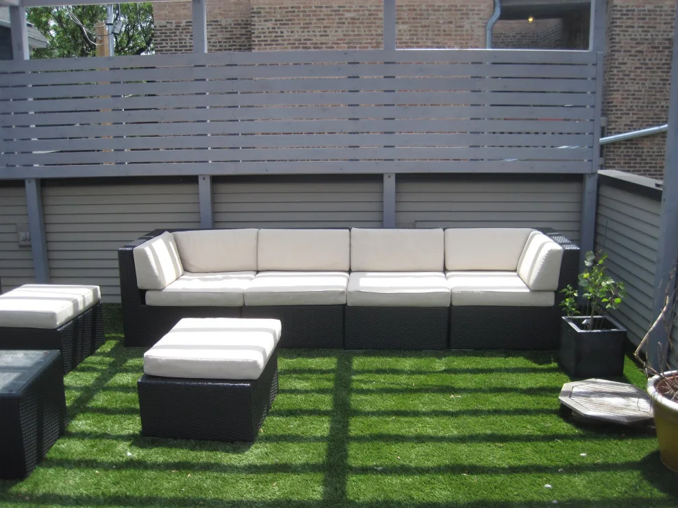 Chicago Roof Deck with Deckorators Vault Decking by Unique Deck Builders - Photo 2