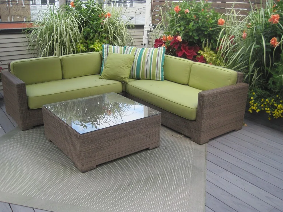 Chicago Roof Deck with Deckorators Vault Decking by Unique Deck Builders - Photo 11