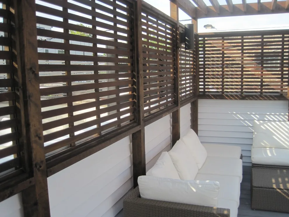Huron Roof Deck Garage in Chicago by Unique Deck Builders - Photo 2