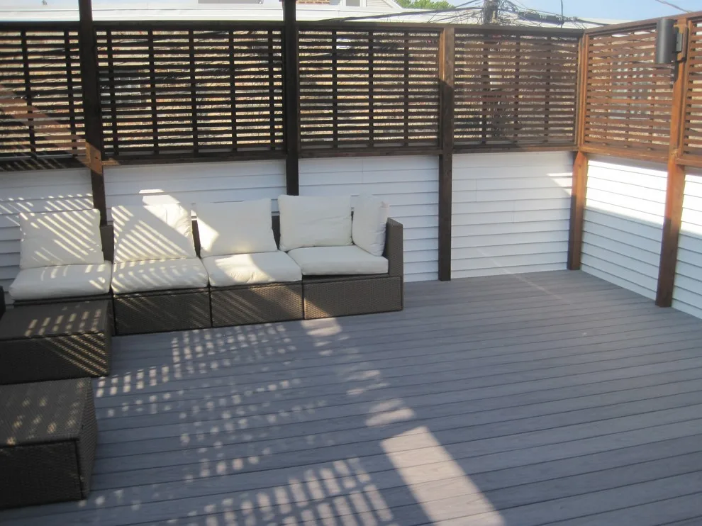 Huron Roof Deck Garage in Chicago by Unique Deck Builders - Photo 6