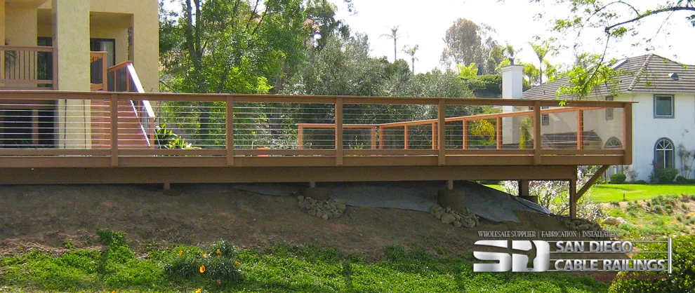 Wire Deck Railing System by San Diego Cable Railings - Photo 6