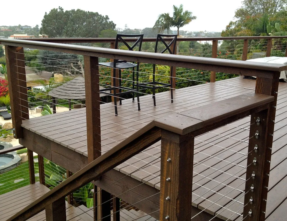 Wire Deck Railing System by San Diego Cable Railings - Photo 3