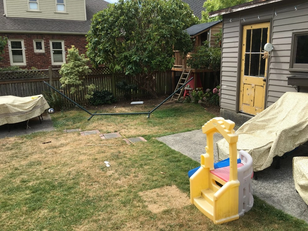 Seattle Back Yard Remodel Fall 2016 by Plumb Landscapes Inc. - Photo 28