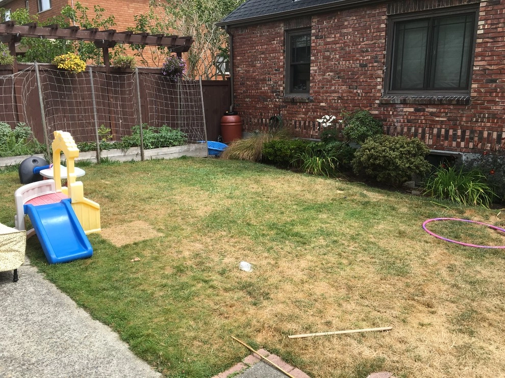 Seattle Back Yard Remodel Fall 2016 by Plumb Landscapes Inc. - Photo 12