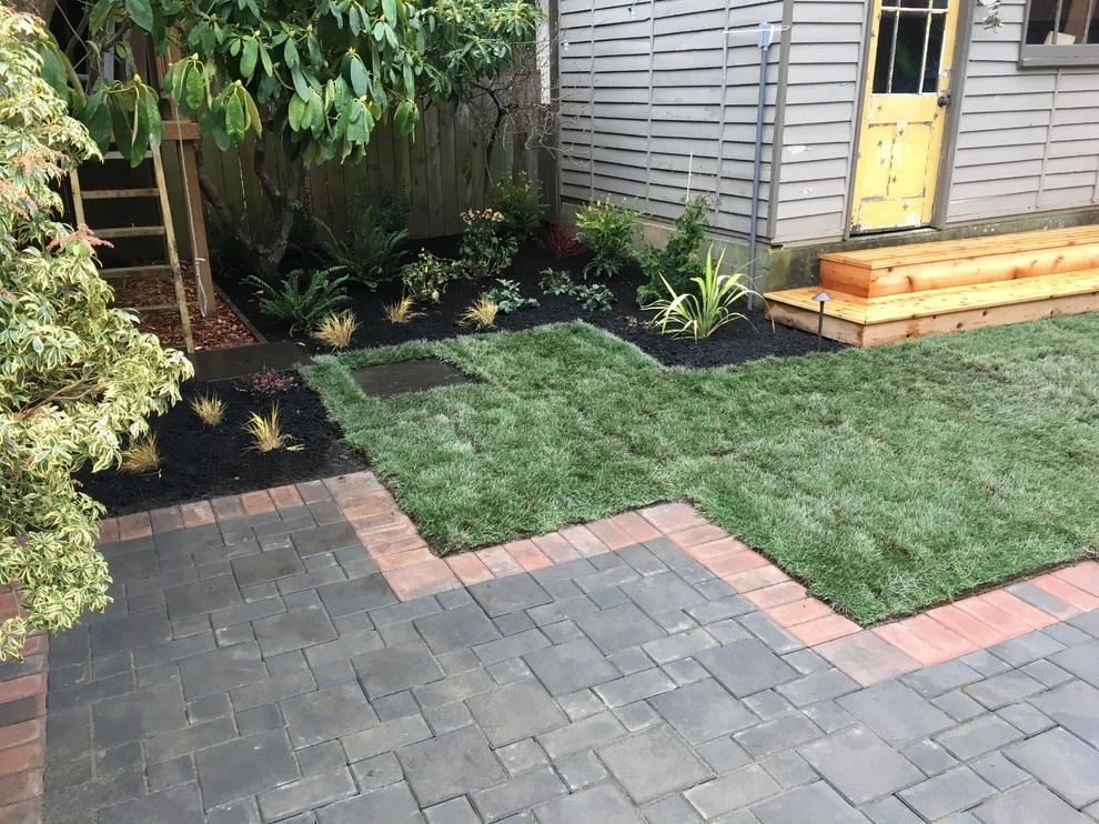 Seattle Back Yard Remodel Fall 2016 by Plumb Landscapes Inc. - Photo 32