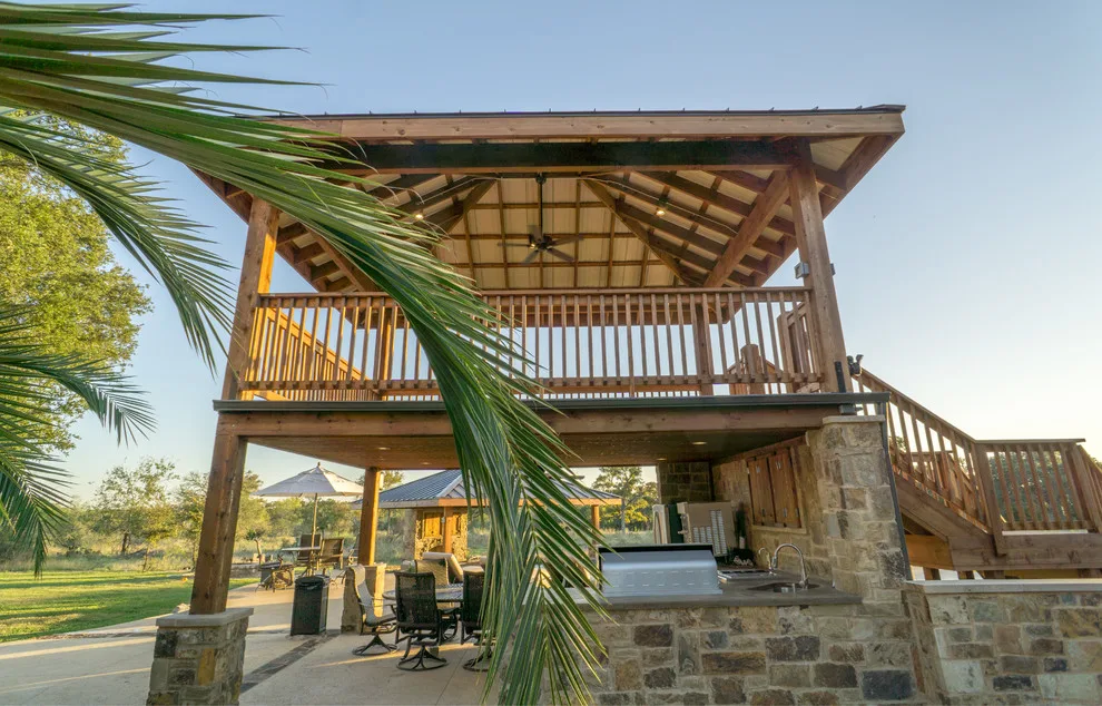 Cedar Ruby Ranch Pool with Waterslide by Southern Outdoor Appeal - Photo 16