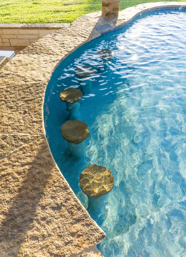 Cedar Ruby Ranch Pool with Waterslide by Southern Outdoor Appeal - Photo 2
