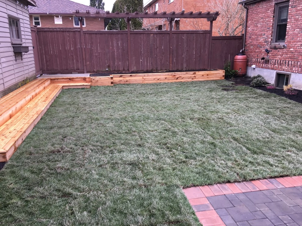 Seattle Back Yard Remodel Fall 2016 by Plumb Landscapes Inc. - Photo 31