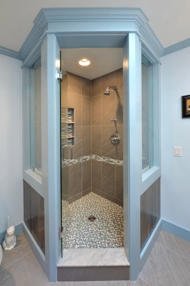 Contemporary Rustic Bathroom Renovation by Kehoe Kustom, LLC - Photo 13