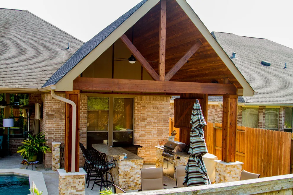 Countryside Al Fresco Cooking Space by HomeScapes - Photo 8