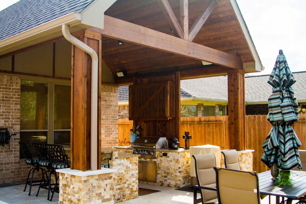 Countryside Al Fresco Cooking Space by HomeScapes - Photo 11