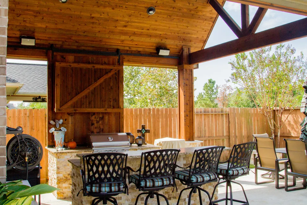Countryside Al Fresco Cooking Space by HomeScapes - Photo 13