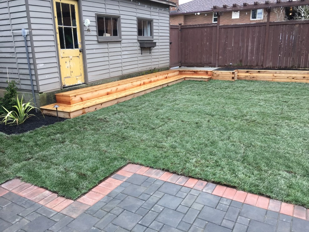 Seattle Back Yard Remodel Fall 2016 by Plumb Landscapes Inc. - Photo 29