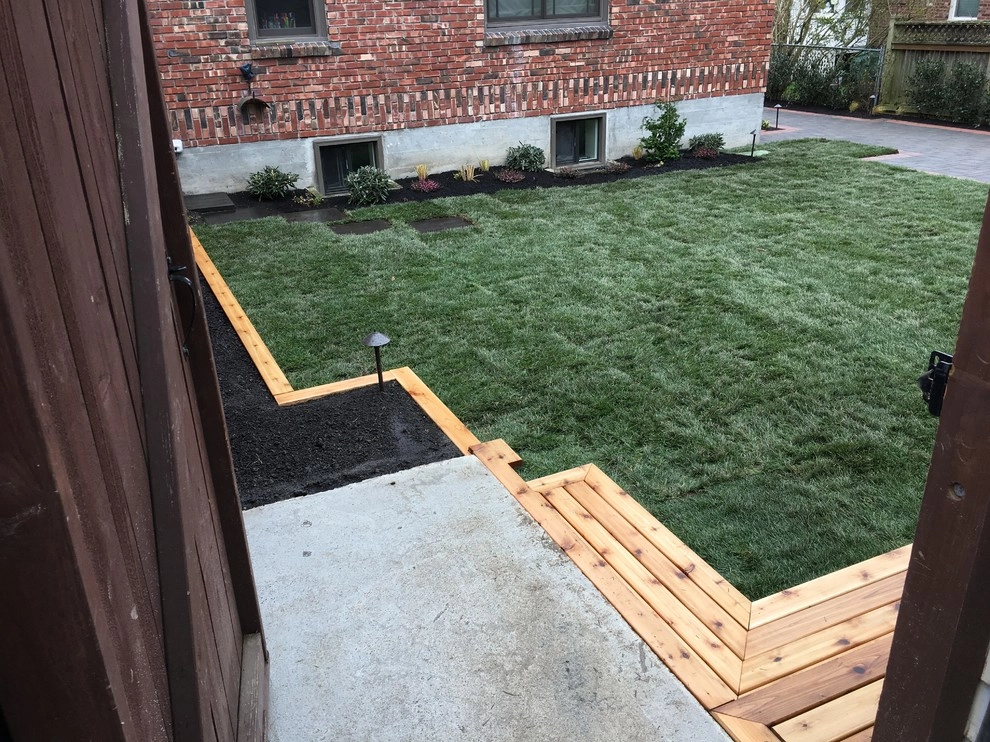 Seattle Back Yard Remodel Fall 2016 by Plumb Landscapes Inc. - Photo 34