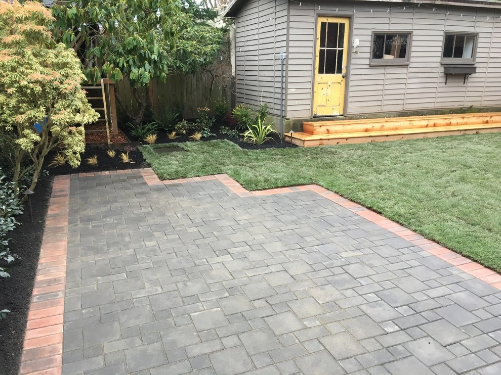 Seattle Back Yard Remodel Fall 2016 by Plumb Landscapes Inc. - Photo 10
